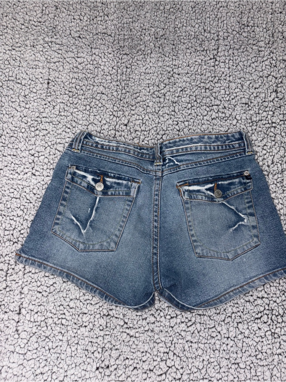 UNIONBAY Faded Blue Denim Cutoff Shorts - Picture 2 of 2
